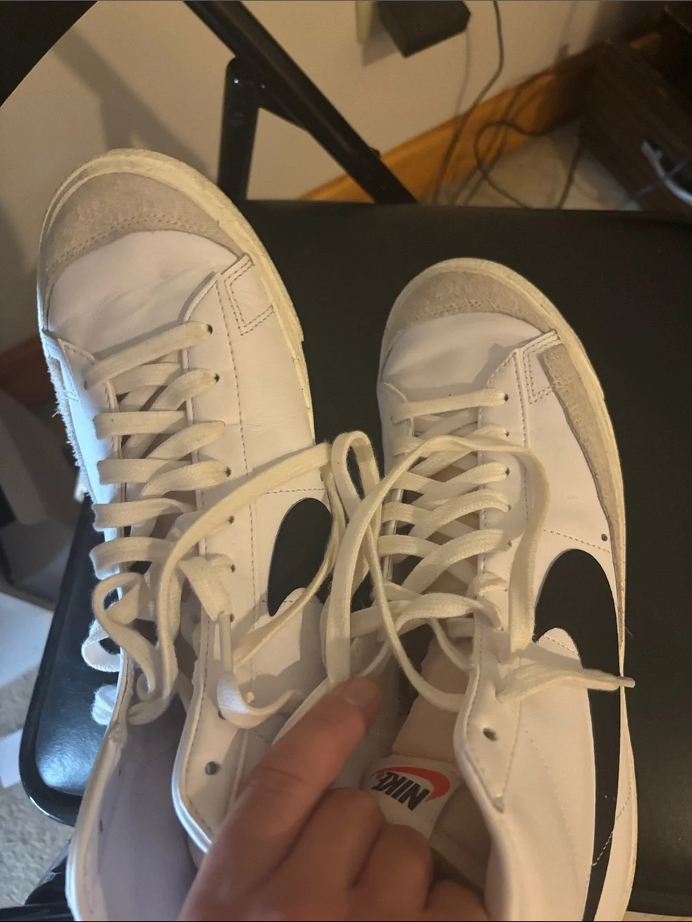 Nike clean white